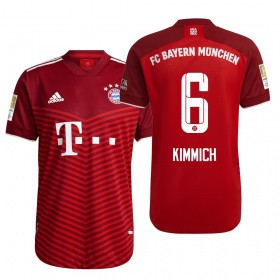 Koszulka Bayern Monachium Joshua Kimmich 6 Domowe Stroje Piłkarskie 2021/22 Krótki Rękaw
